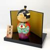 Usaburo Wooden Kokeshi Doll Momotaro 11.5cm Tall Made In Japan