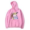 Game Printed Fortnite Sleep Eat Fortnite Repeat Casual Long Sleeve Cotton Hoodie