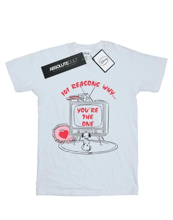 Disney Womens/Ladies 101 Dalmatians TV Cotton Boyfriend T-Shirt