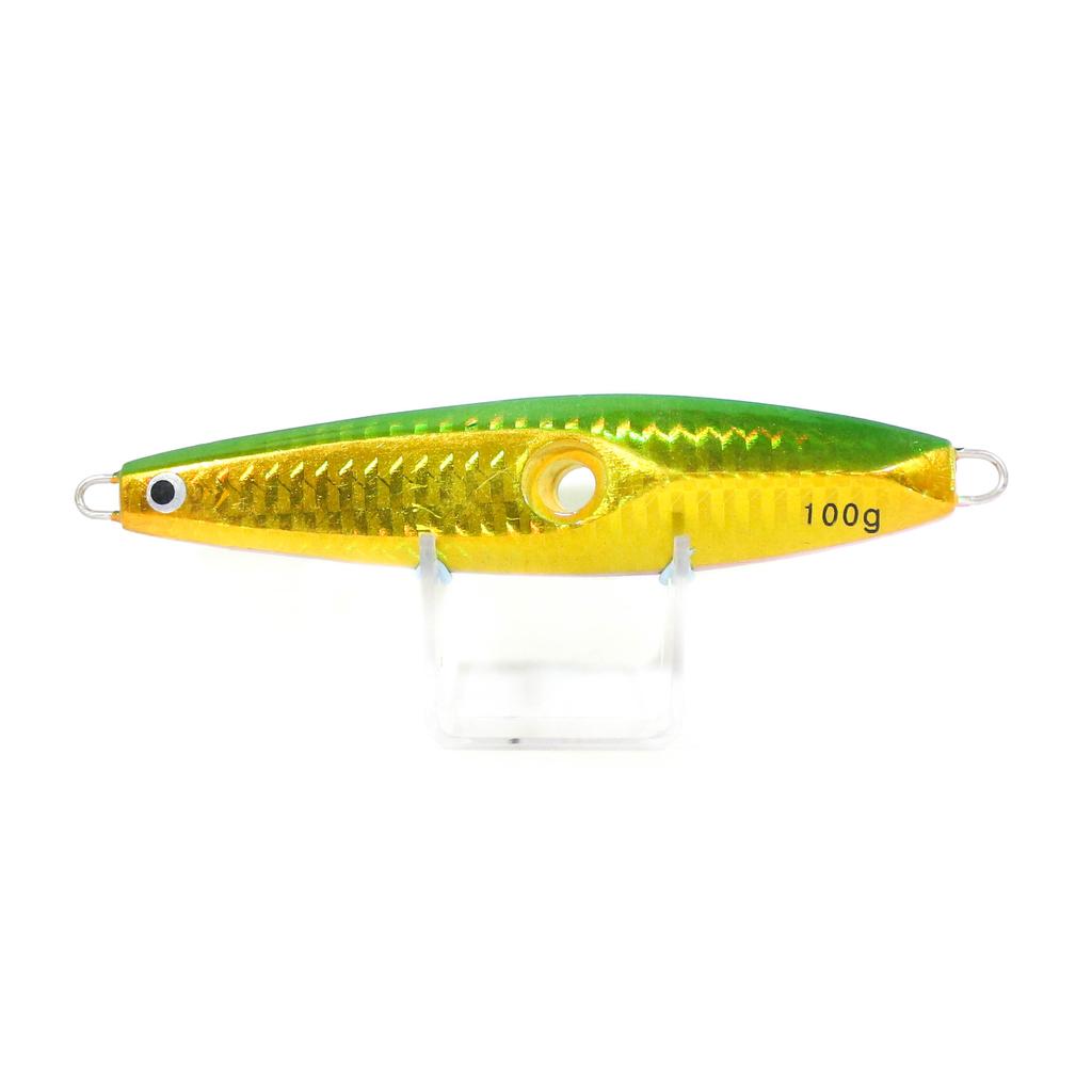 Sale Metal Inchiku Jig Head 100 Grams Green Flash (0005)