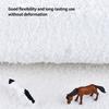 Floor Mat Solid Color Plush Dry Feet Floor Tiles Rug Tear-resistant Protective Square Washable Bedroom Puzzle Rug Living Room Mat