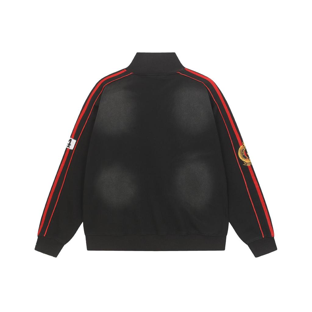 2025 Autumn/Winter V@ALLEY Trendy Pattern Print Zipper Hoodie Collection