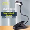 Flexible LED Book Light Adjustable Reading Table Lamp Bedside Lamp Clip-On Lamp Reading