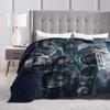 Revelations Teen Wolf Blanket  Travel Flannel Throw Blanket For Living Room Super Soft Design Quality Bedspread Birthday Present