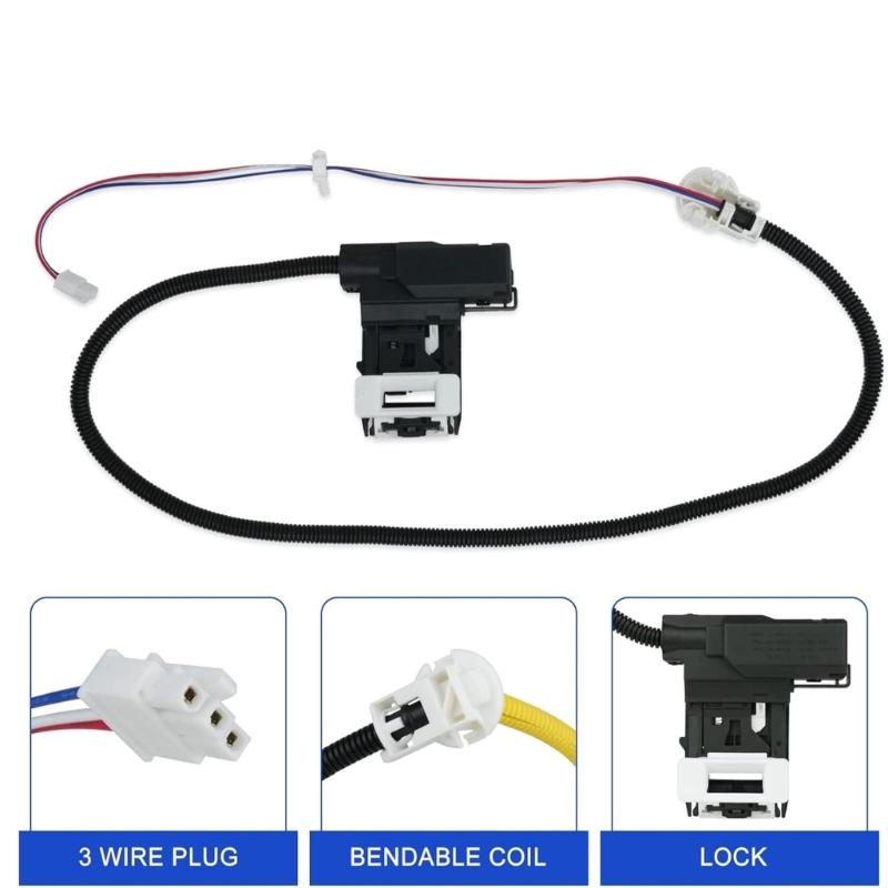 Washer Latches Assembly Plastic Texture Efficient for Various Models Ensuring Secure Operation Washer Maintenance Part