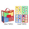 Toys Soft Dice Storytelling Montessori Language Expression Logical Thinking Training Parish Activities Game Sensory Toy Children