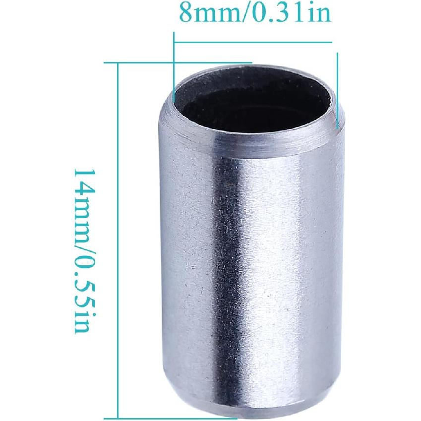 5Pcs Side Cover Dowel Pin for Honda GX160 GX200 5.5HP 6.5HP Engine Replace 94303-08140