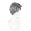 Elderly Men Styling Wig & Beard Set, Gray Hair For Performance