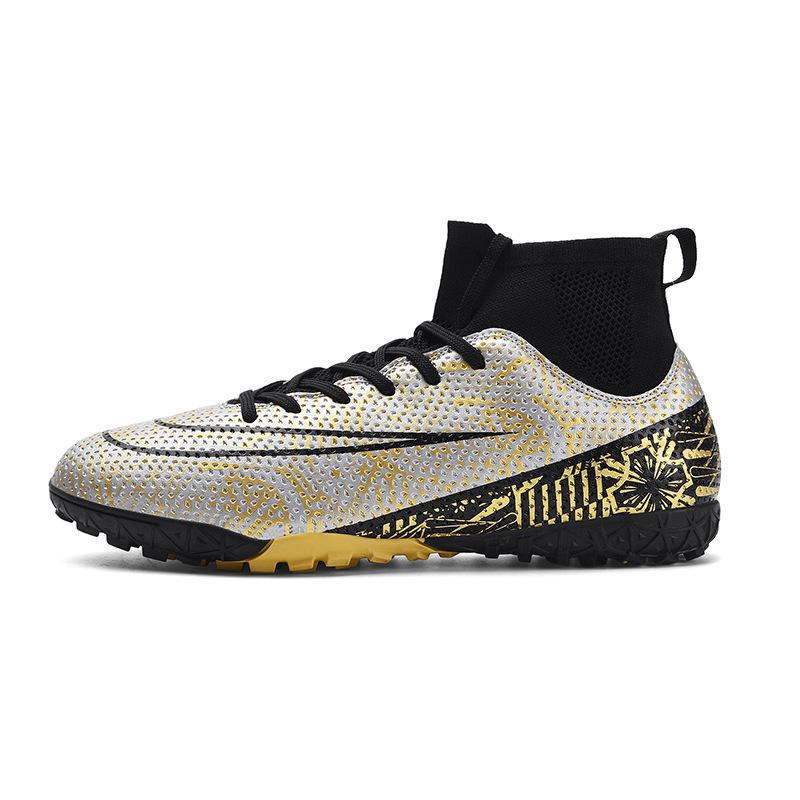 

Cross-border World Cup Turf Football Shoes for Men & Women – Long Spikes for Artificial Grass Competition & Training 35