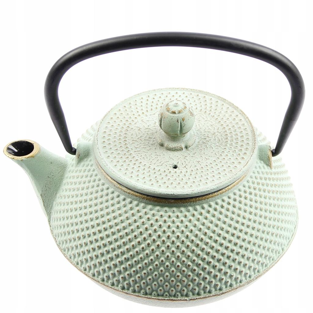 Cast Iron Kettle 0.8 L Infuser Strainer For Brewing Tea And Herbs