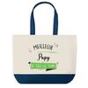 Tote Bag - PLANETEE - Best Grandpa of All Time - Blue - Cotton - 40 X 45 Cm