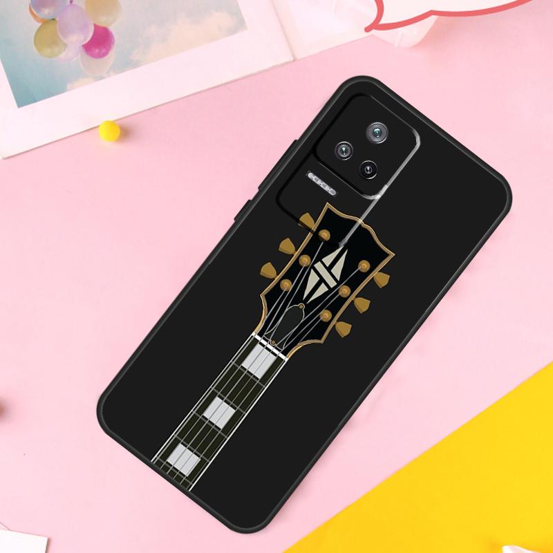 Vintage Music Guitars Case For POCO X6 M6 Pro X3 X5 F3 F5 M5s Xiaomi 14 13 Ultra 12 Lite 11T 12T 13T Pro Cover