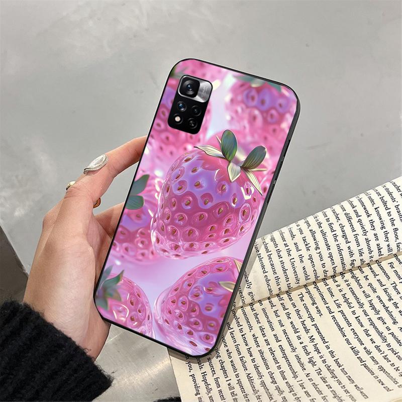 Phone Case For Xiaomi Redmi Note 14 Pro 14 13 12 11 10 Pro 14S 12S 11S Redmi 14C 13C 10 Lemon Strawberry Watermelon
