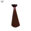 Thick Natural Straight Hair Wig Doll Toy Hairpiece Accessories Children Gift