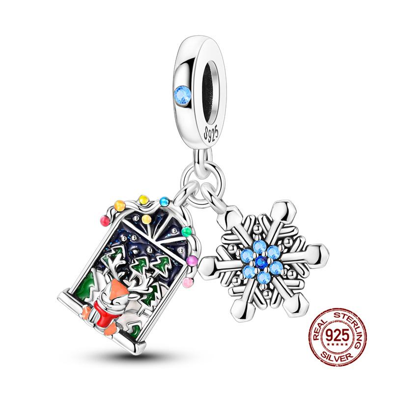 Original Charms Copper Gorgeous Bow Positioning Charms Beads Fits 3Mm Original Bracelet For Women Diy Jewelry Gifts New In