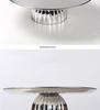 Modern Geometric High-Footed Fruit Bowl for Home or Office