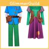 Three Wishes For Cosplay Costume Set With Polyester Fabric For Halloween And Stage Performances