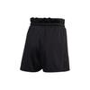 Adidas Originals Bellista Shorts Casual Breathable Ruffled Waist Sports Shorts Women shorts Black GJ6572