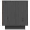 Vidaxl Szafka Pod Telewizor, Szara, 80X35X40,5 Cm, Lite Drewno Sosnowe