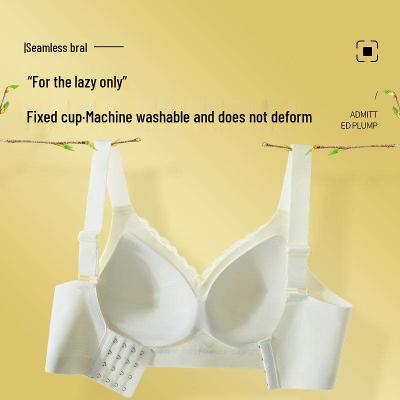 Seamless Plus Size Women's Ultra-Thin Supportive Sports Bra