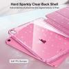 IPad Air 11. Generation Glitzer Schutzhülle mit Stifthalter - Anti-Biege Acryl Tablet Cover