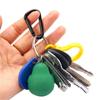 Outdoor 10 Stück Rucksack Schlüsselanhänger D-Form Aluminium Zink Zinklegierung Aufhängeschnalle Karabinerhaken Schlüsselanhänger