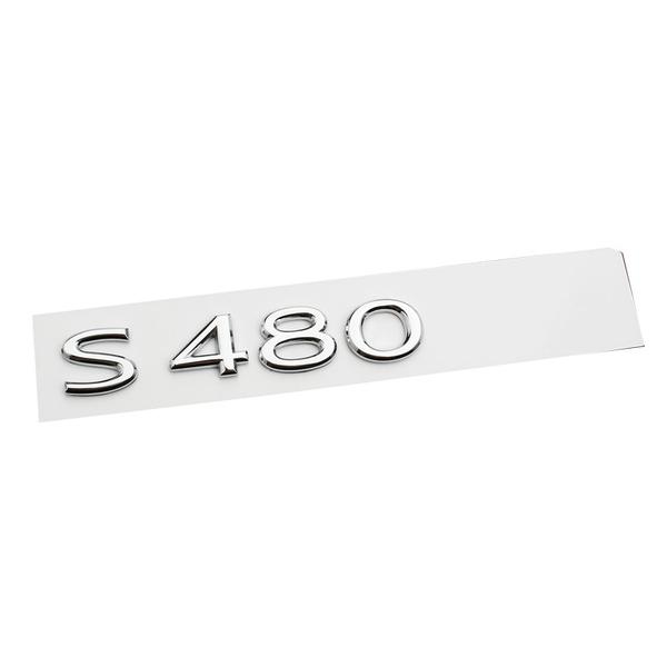 Auto Stamm Buchstaben Logo Chrom Abzeichen Emblem Metall Aufkleber Aufkleber Fit Für 2021 Neue S480 S580 S680 GLS480 GLS580 GLS600 GLS680