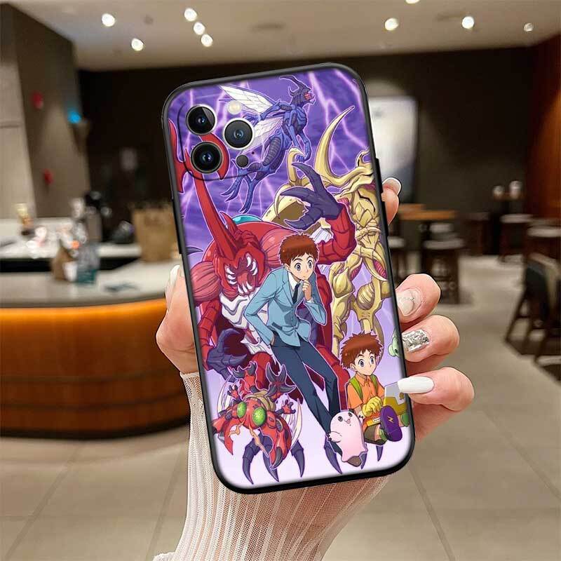 D-Digimons Phone Case for Redmi Note 12 12S 12C 13 13C 13R 14 14S 14R 14C 11A 13X A3 A3X A4 A5 Pro Max Plus