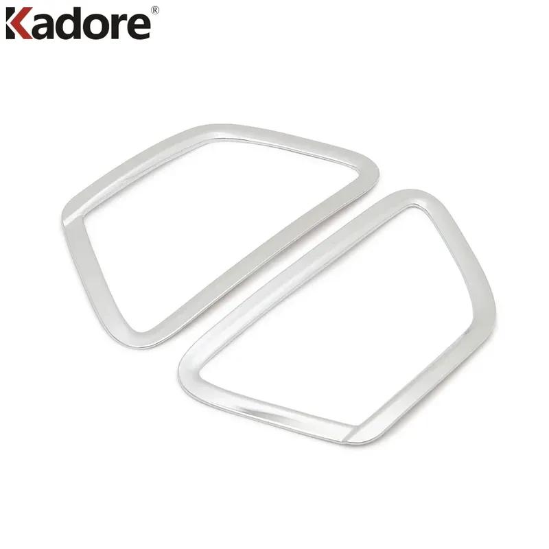 Front Fog Light Lamp Cover Trim For Ford Ecosport 2013 2014 2015 2016 Chrome Car Head Foglight Foglamp Bezel Trims Accessories