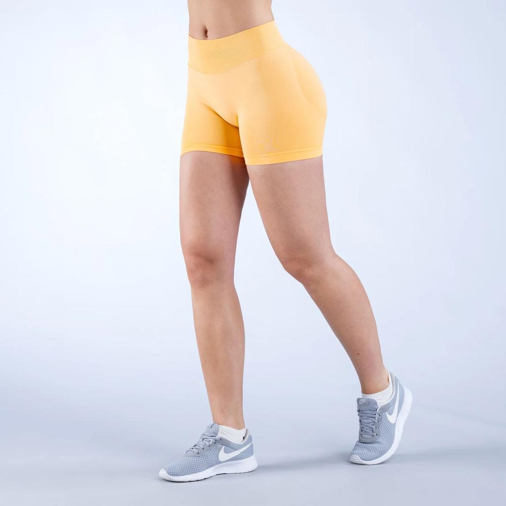 Sports Shorts Seamless Low-rise Yoga Shorts Fitness Yoga Pants Peach Hip High Elastic Quick-drying Three-point Pants
