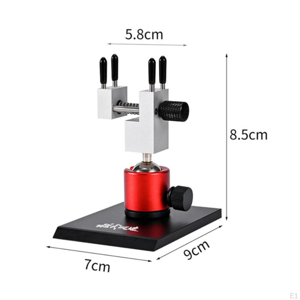 Precision Model Vise Compact Size Metal Mini Portable Vice Clamp for Hobbyists, Craft