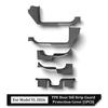Door Sill Protector Pad For Tesla Model YL 6-Seater TPE Front Rear Door Sill Anti Scratch Dirt Resistant Guard Panel Accessories