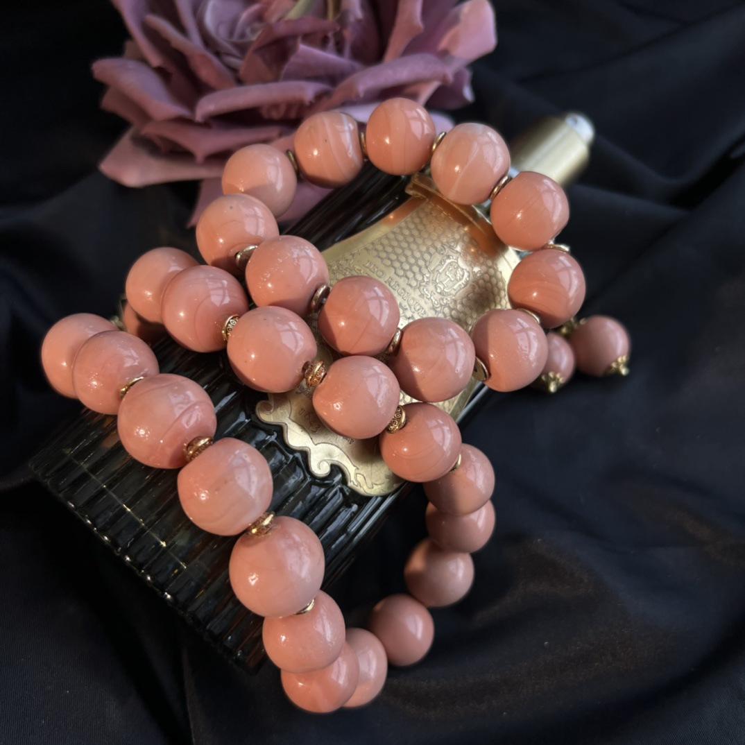 Минан средневековый винтажный модный и элегантный ретро-стиль универсальный старый материал плотное износостойкое дерево красное короткое ожерелье + серьги earrings