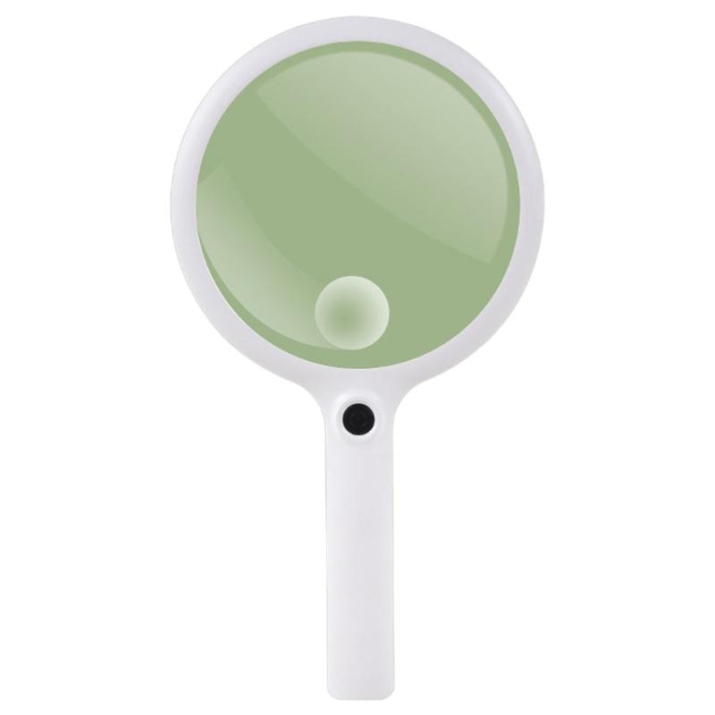 Professional Magnification Handheld Magnifier with Light for Reading Small Print