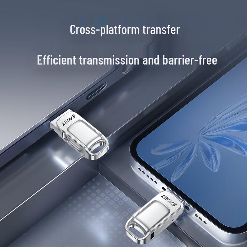 EAGET High-Speed Dual-Interface USB-C Flash Drive