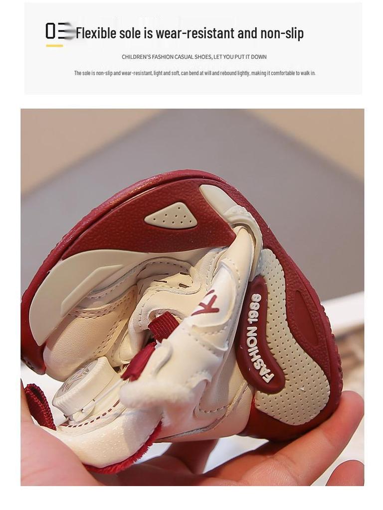 Herbst/Winter 2025 KindersportSchuhe: Drehknopfläufer für Jungen & Lässige Dad-Schuhe für Mädchen