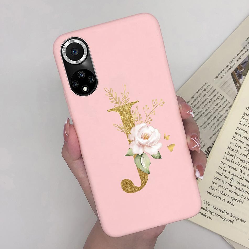 Für Huawei Nova 9 SE Pro Hülle Niedliche Buchstaben Weiche Silikonhülle Für Huawei Nova9 Pro Nova 9SE Handyhülle Fundas Stoßfester Bumper