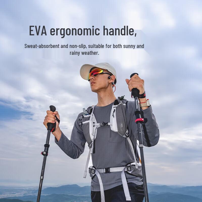 Naturehike Changfeng EXT Carbon Fiber Folding Trekking Pole