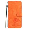 For Motorola Edge 60 5G/60s 5G/Fusion 5G Case Owl Imprinted PU Leather Wallet Phone Cover with Wrist Strap
