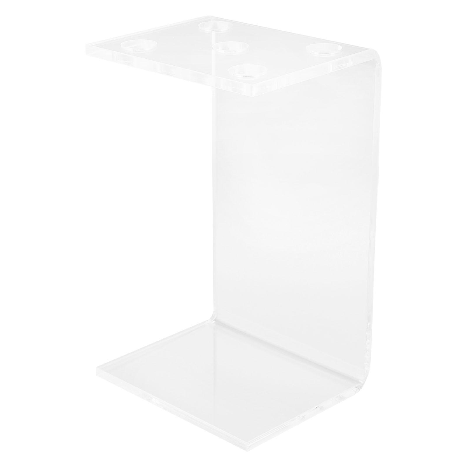 

Scissors Holder Rack Acrylic 5 Hole Clear Multifunctional Salon Shear Holder Desktop Organizer