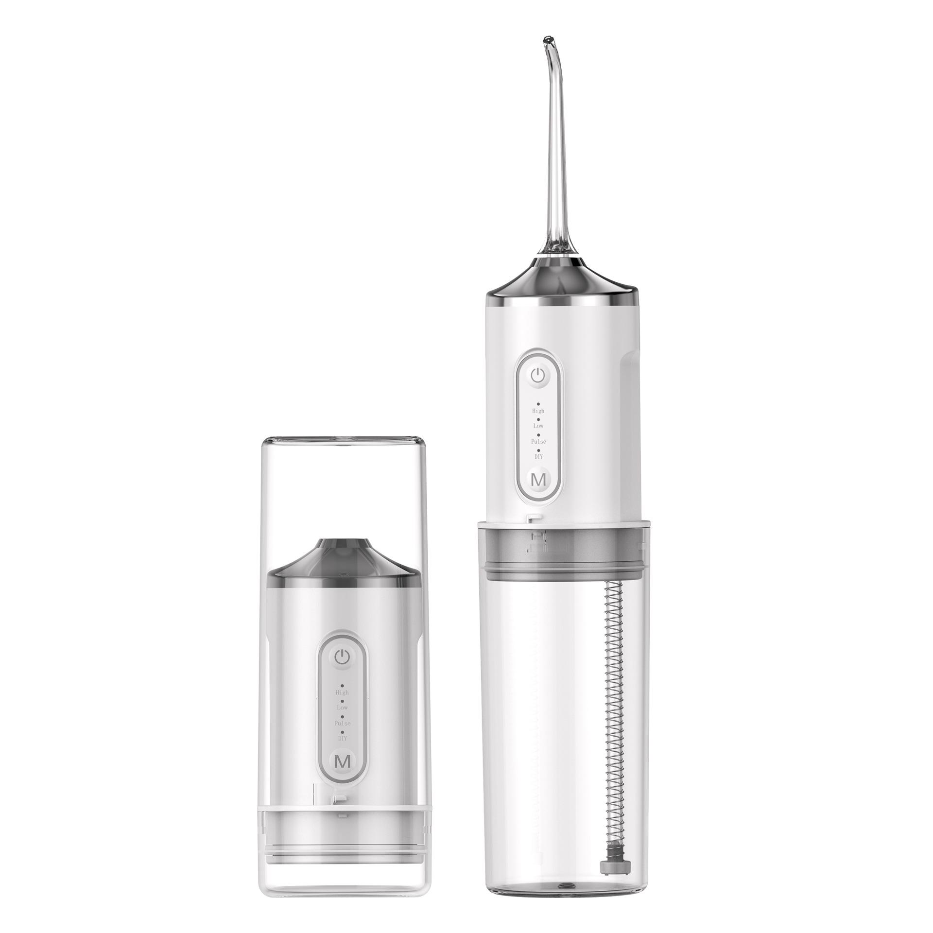 Portable Electric Water Flosser, Detachable and Washable, Ideal for Orthodontics.