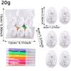 Easter Eggs Painting Kit for DIY Design for Girls and Boys Paintable Eggs with Doodle Kit DIY Easter  for Easter Decoration