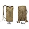 Brand Outdoor Travel Bag Large Capacity Military Tactics Backpack Handbags Man Light Weight Canvas Bucket Shoulder Bags for Men