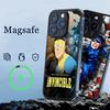 Beliebter Animations-Superheld I-Invincible Cartoon-Handyhülle Magnetische Hülle Für IPhone 16 14 13 12 11 15 Pro Max Plus