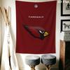 Arizona Cardinals Wall Tapestry Aesthetic Wall Hanging Printed Fabric Blanket Decorative Tapestries for Bedroom Living Room Home Decor