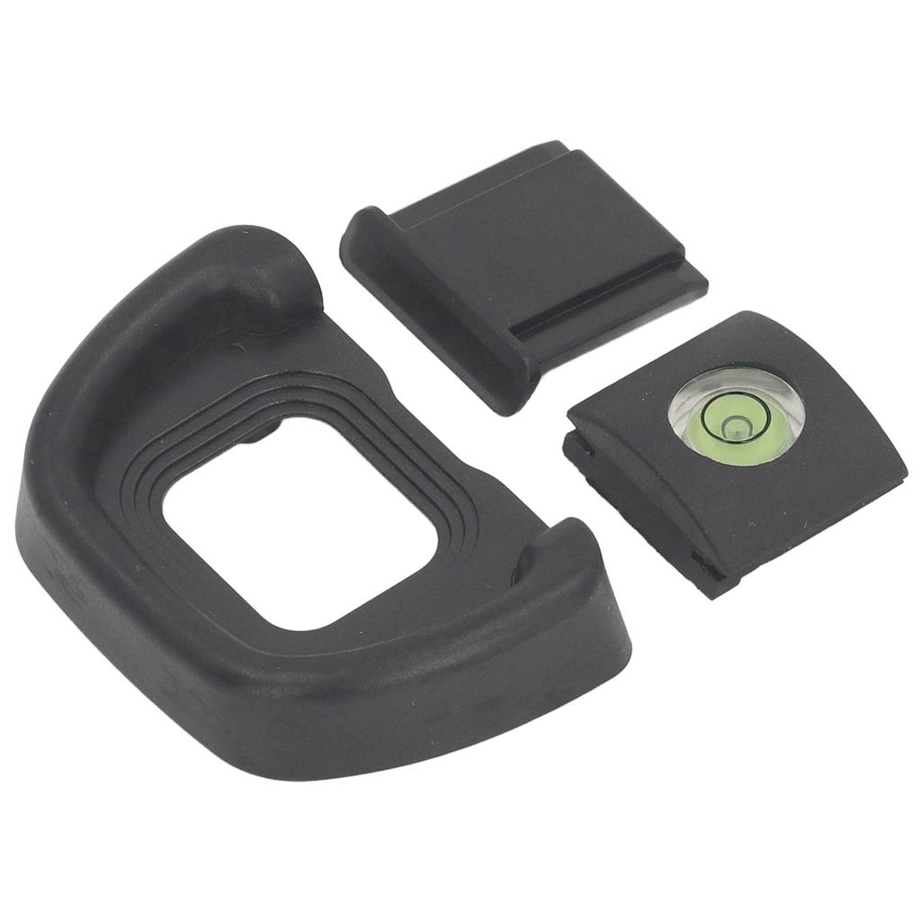 Okular-Augenmuschel mit Nivellierer und Blitzschuhabdeckung Besserer Beobachtungseffekt Augenmuschel Ersatz für D780 Sucherkamera