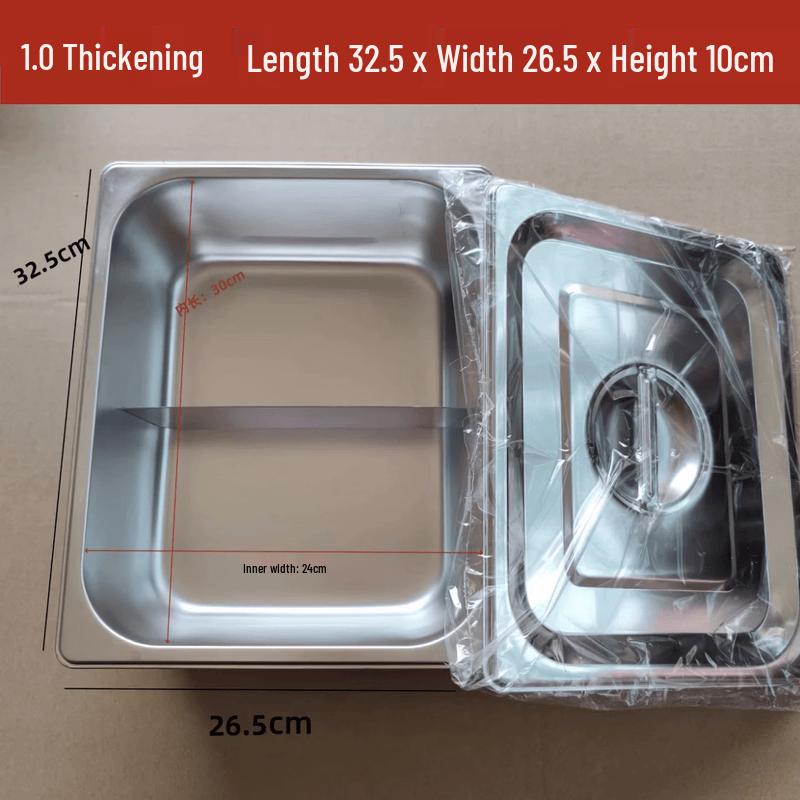 Stainless Steel Divided Meal Tray