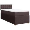 VidaXL Sommier à lattes de lit avec matelas Marron foncé 80x200 cm 3289600