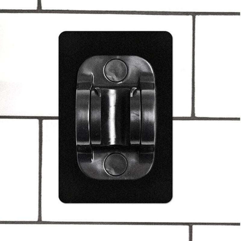 Bathroom Black Attached Shower Head Shower Holder Hanger [WD3AB1C]