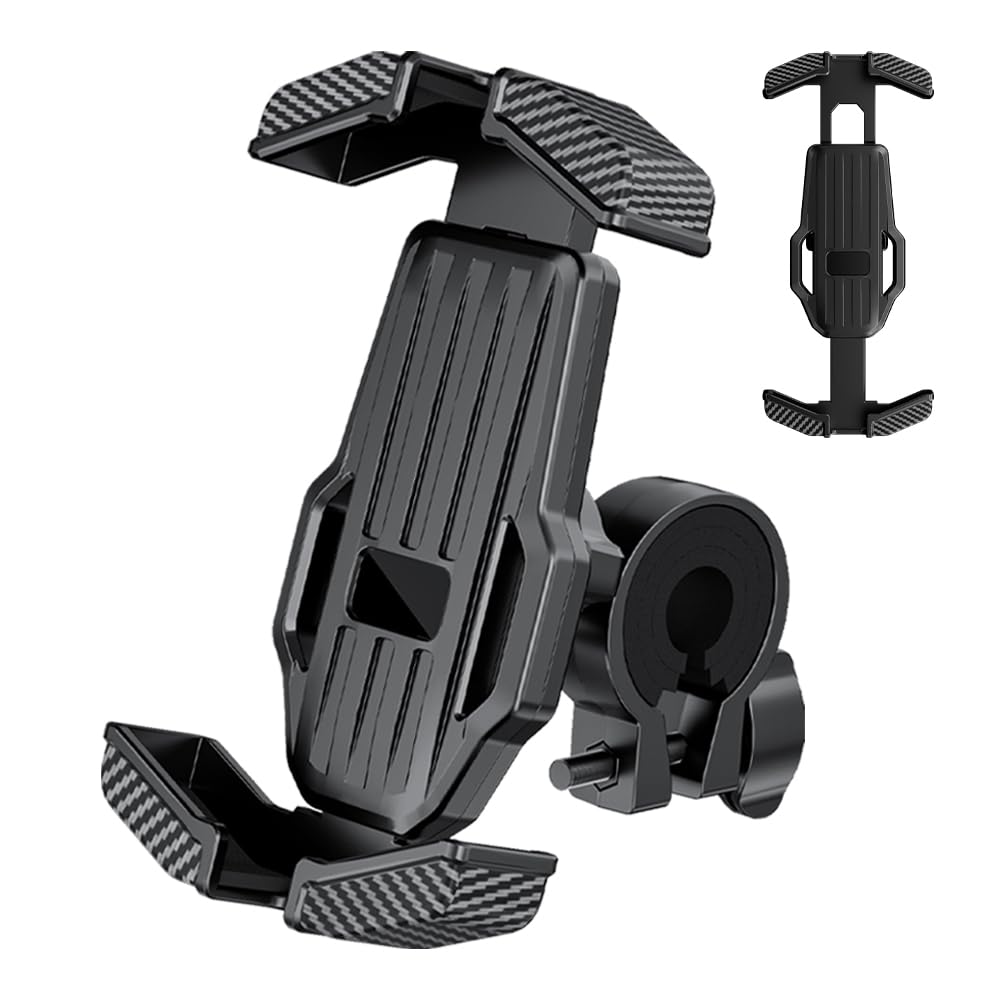 

Велосипедный Смартфон Мотоциклетный Смартфон Велосипедный Телефон 10 Вибрация Сильный Легко Крепится и Совместим с iPhone 16 16 16 Pro iPhone Android чёрный